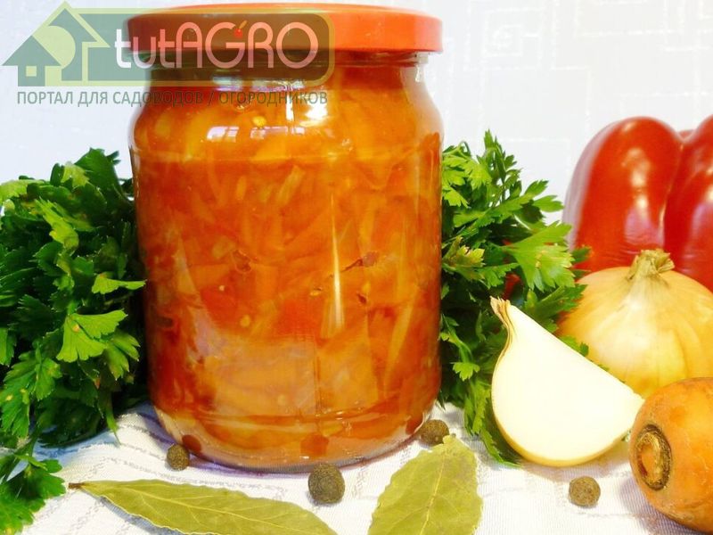 Салат из болгарского перца и моркови Салат из болгарского перца и моркови - AGROzen